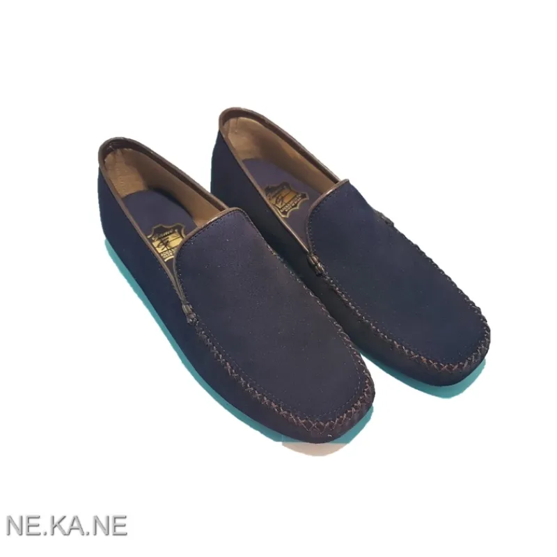 zapatillas_hombre_game__mocasn_ante_marino_6.webp GAME Zapatillas De Casa*Zapatillas Hombre 30002 Mocasín Ante MARINO