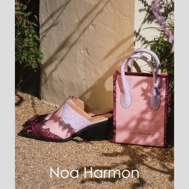 zueco_paradiso_noa_harmon_multi_rosa_6.webp NOA HARMON Zapatos*Zueco Paradiso Multi ROSA